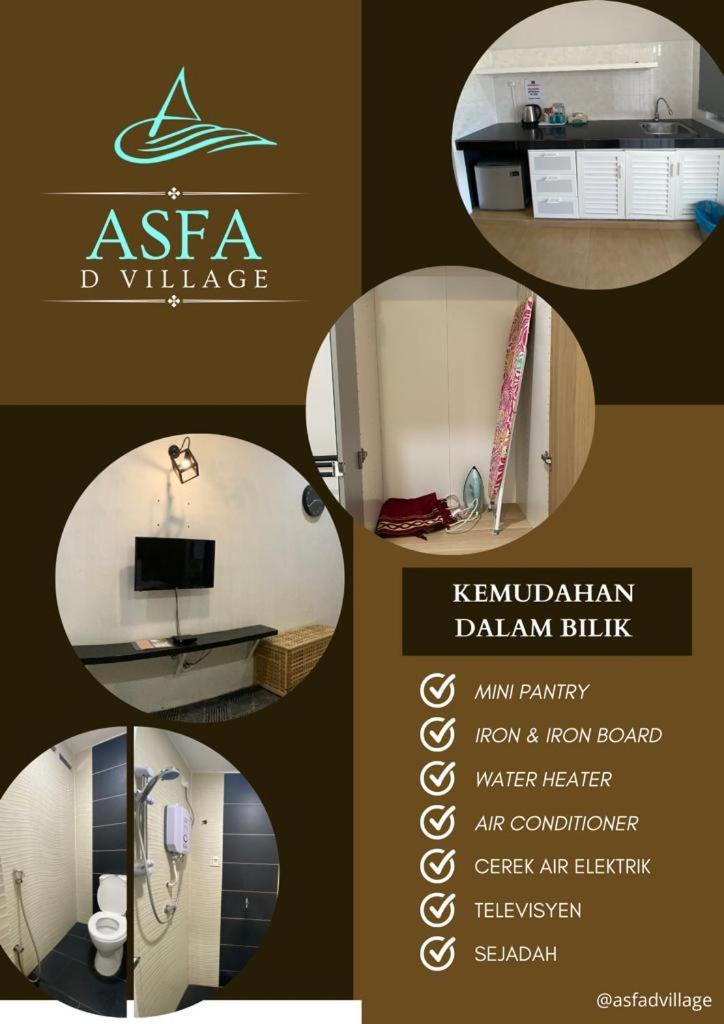 Asfa D Village - Resort - Homestay - Family Room Kemasik المظهر الخارجي الصورة